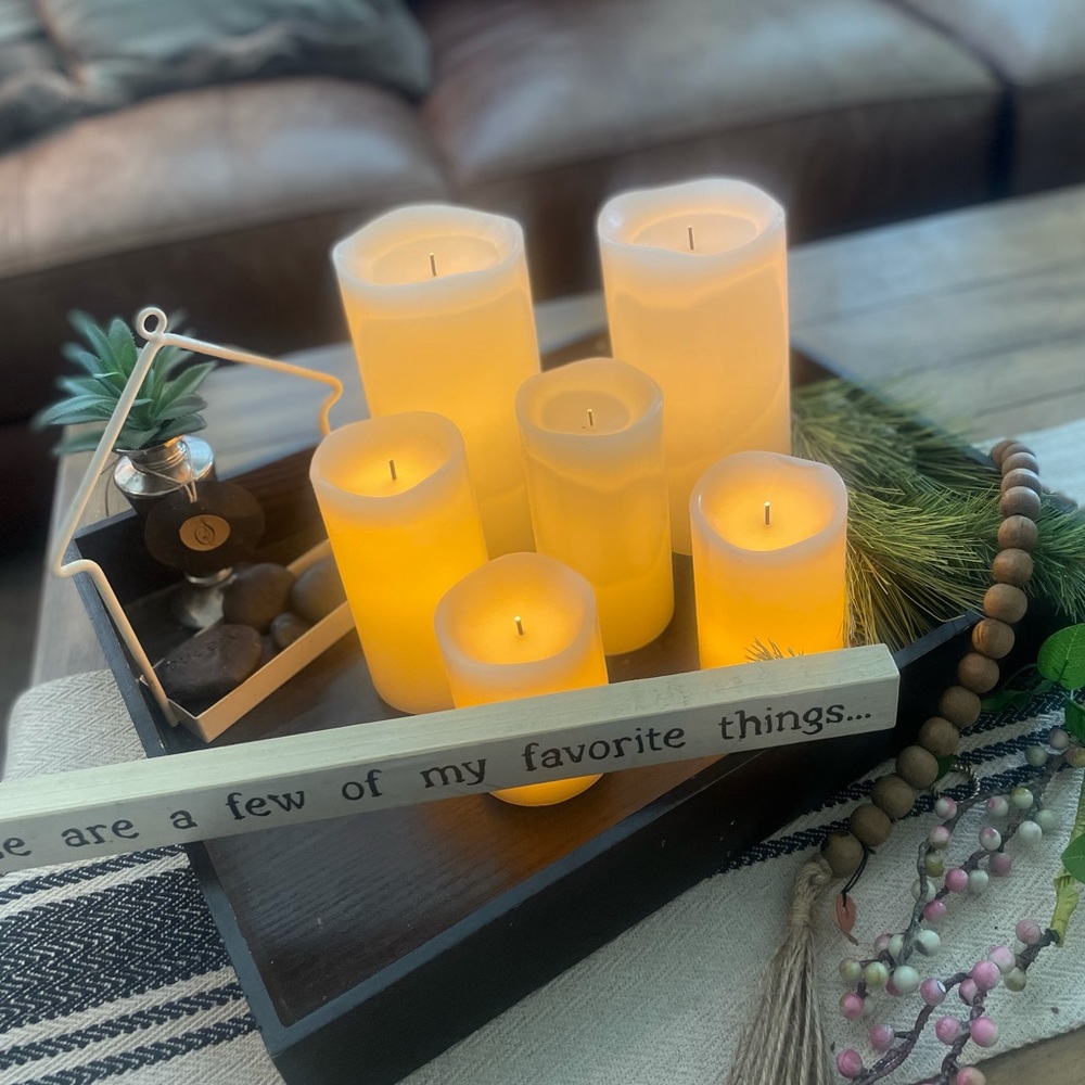 Glow Wick Battery Candles